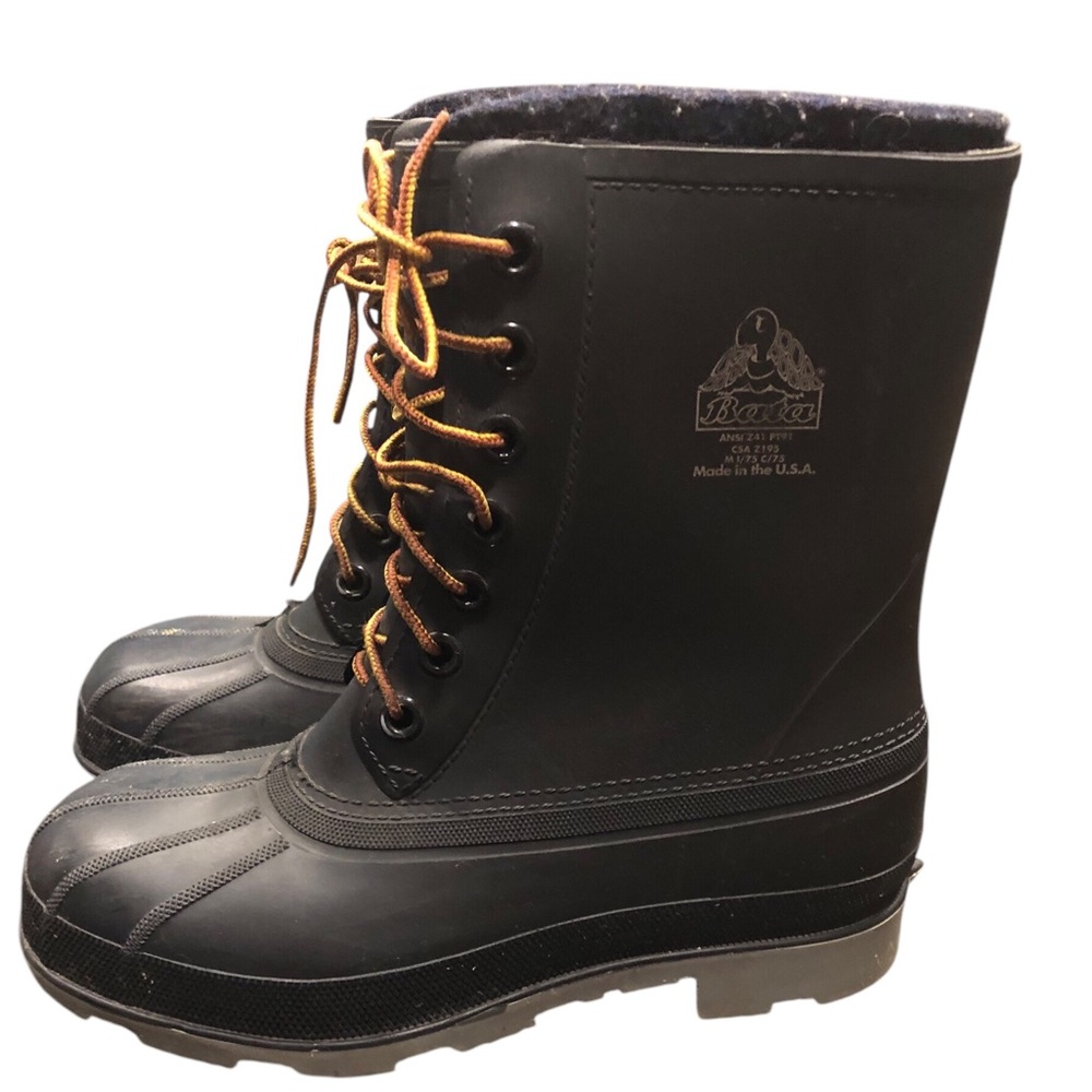 Bata Boots Mens 7‎ Cold Weather Steel Toe Ansi Z 41 PT 91 CSA Z195